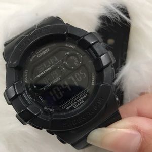 Casio baby-g shock watch matte black